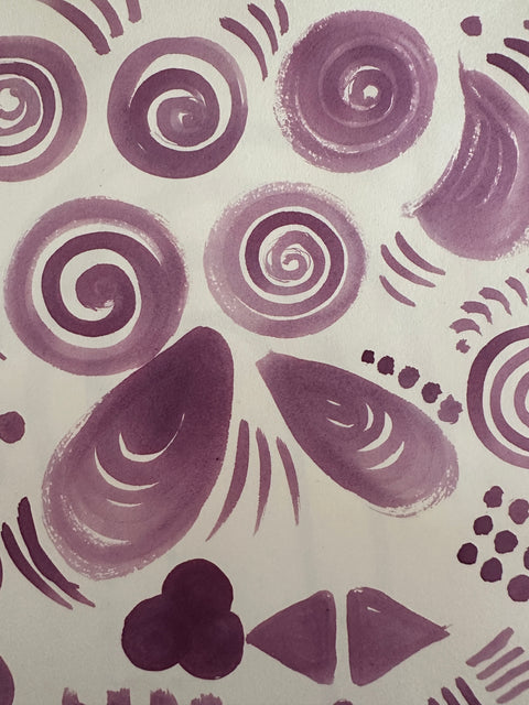 Sip & Scribble - botanical ink making and painting workshop